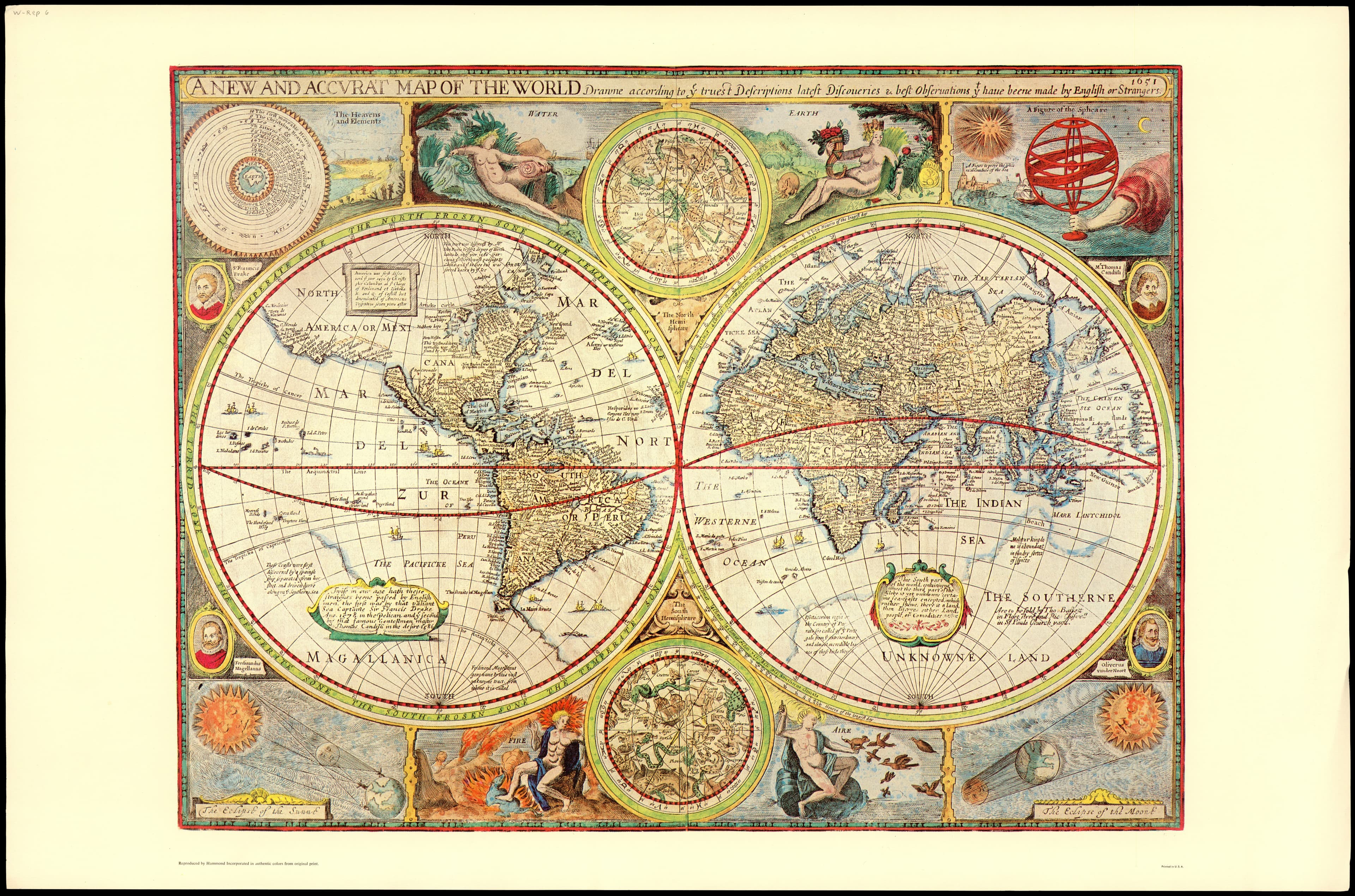 A New and Accurat Map of the World