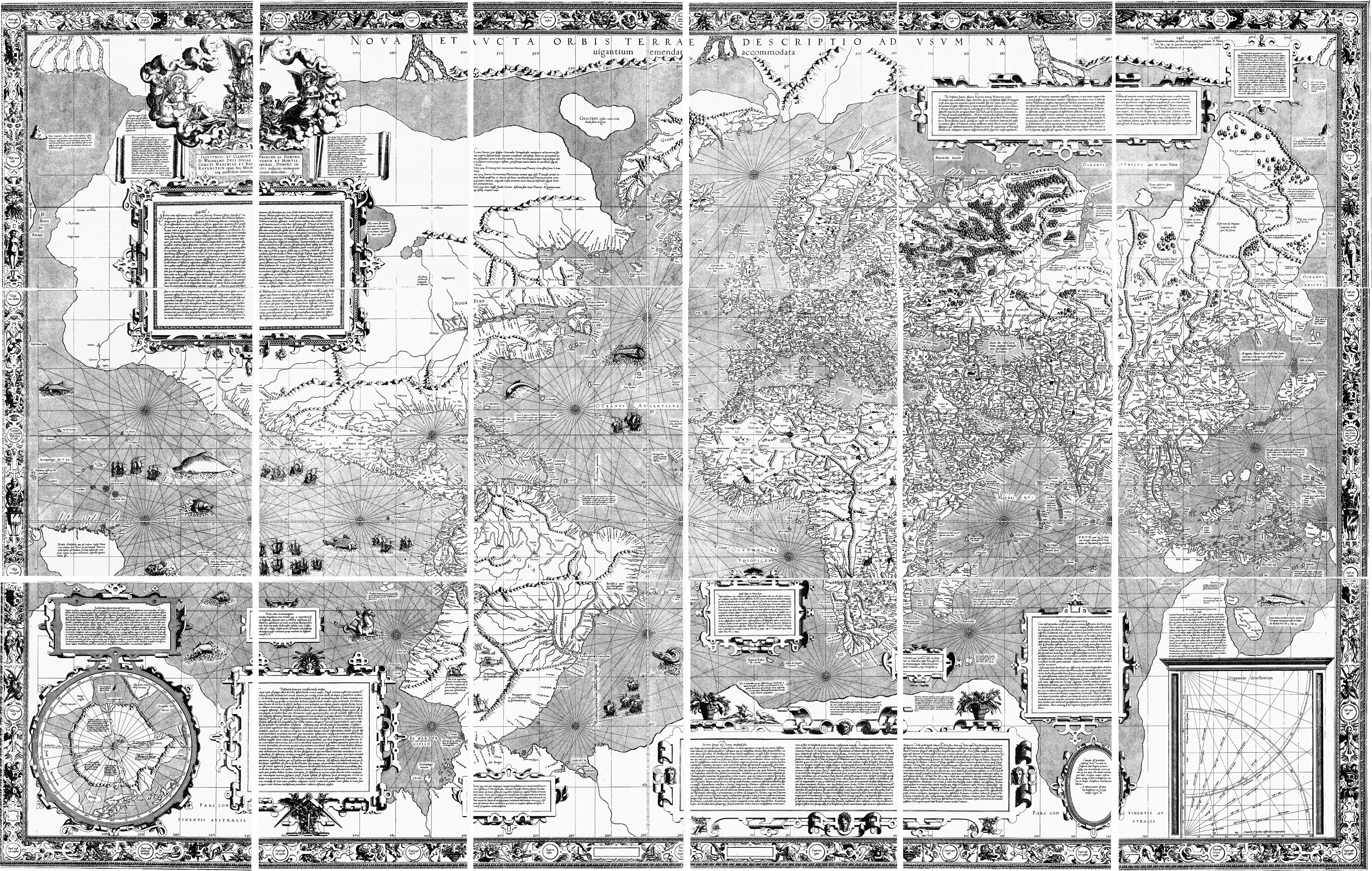 Mercator's World Map