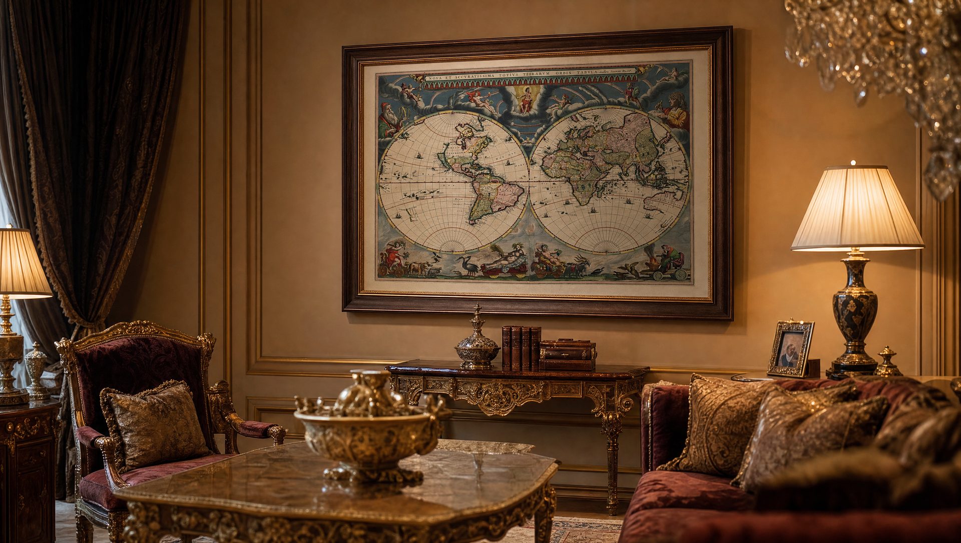 The drawing room